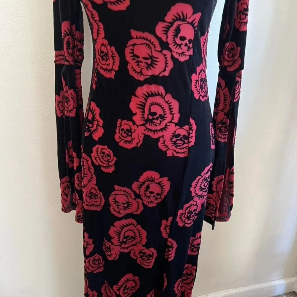 Killstar Pandoras box maxi dress size small NWT - Picture 5 of 8